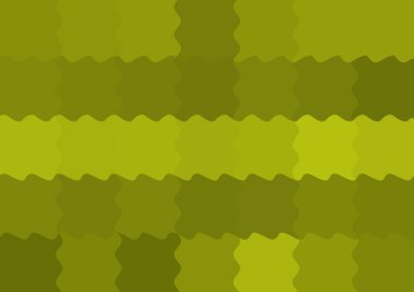 Dalgalarla dalgalanan büyük renk kare pikselleri ile soyut dekoratif arkaplan