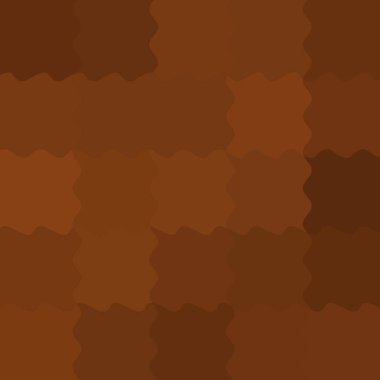 Dalgalarla dalgalanan büyük renk kare pikselleri ile soyut dekoratif arkaplan