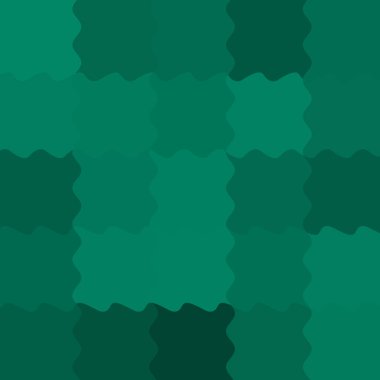 Dalgalarla dalgalanan büyük renk kare pikselleri ile soyut dekoratif arkaplan