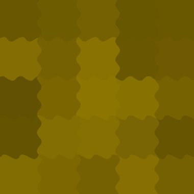 Dalgalarla dalgalanan büyük renk kare pikselleri ile soyut dekoratif arkaplan