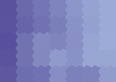 Dalgalarla dalgalanan büyük renk kare pikselleri ile soyut dekoratif arkaplan