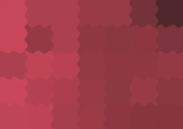 Абстрактный Декоративный Фон Большим Красным Цветом Квадратных Пикселей Волн — стоковое фото