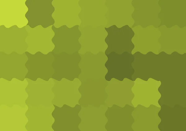 Абстрактный Декоративный Фон Большими Цветовыми Квадратными Пикселями Волнами — стоковое фото