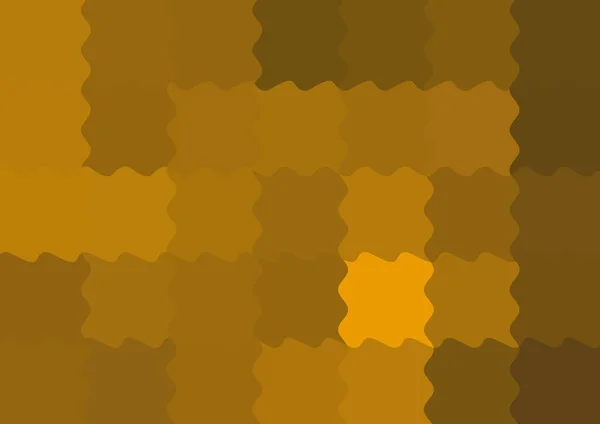Abstrakter Dekorativer Hintergrund Mit Großen Quadratischen Pixeln Die Von Wellen — Stockfoto