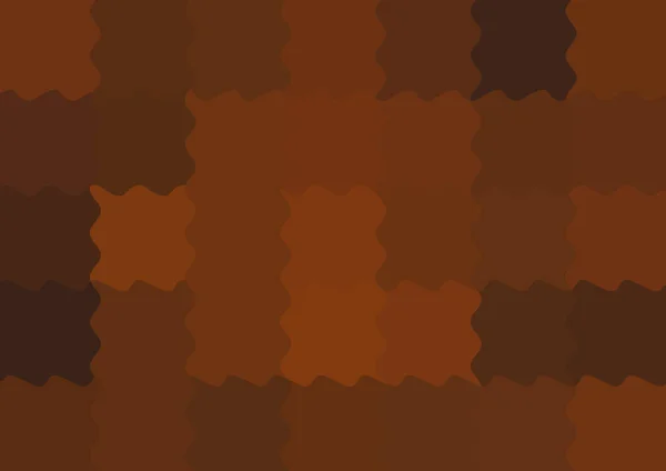Dalgalarla Dalgalanan Büyük Renk Kare Pikselleri Ile Soyut Dekoratif Arkaplan — Stok fotoğraf