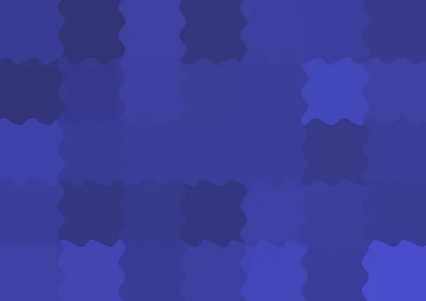Abstrakte Dekorative Hintergrund Mit Großen Blauen Farbe Quadratischen Pixeln Von — Stockfoto