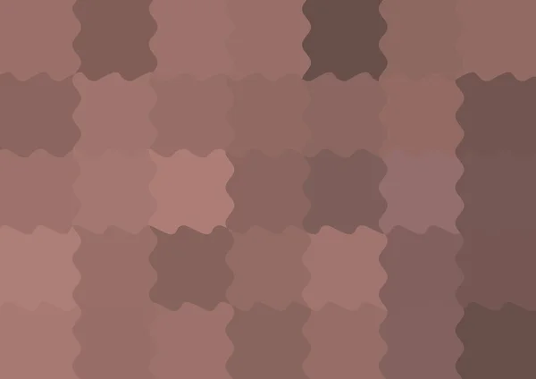 Fond Décoratif Abstrait Avec Grandes Pixels Carrés Couleur Ondulés Par — Photo