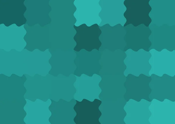 Abstrakcyjny Dekoracyjny Tło Duży Kolor Kwadratowy Piksel Falisty Fala — Zdjęcie stockowe