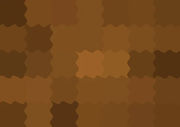 Абстрактный Декоративный Фон Большими Цветовыми Квадратными Пикселями Волнами — стоковое фото