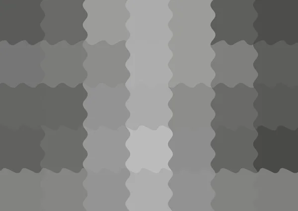 Абстрактный Декоративный Фон Большими Серыми Квадратными Пикселями Волнами — стоковое фото