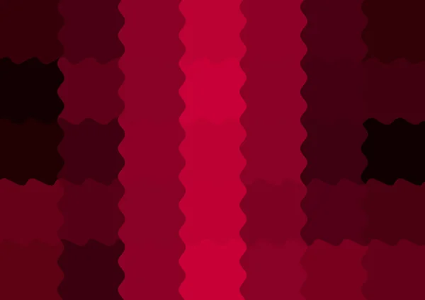 Абстрактний Декоративний Фон Великими Червоними Квадратними Пікселями Зірваними Хвилями — стокове фото