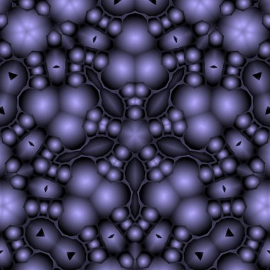 Dijital illüstrasyon, geometrik soyut renkli kaleydoskop simetrik desen ve gradyan etkisi. Klasik güzel dekoratif arkaplan