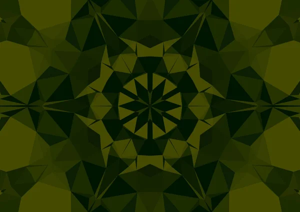 Vintage Decorative Background Geometric Abstract Kaleidoscopic Symmetrical Pattern — Stock Photo, Image