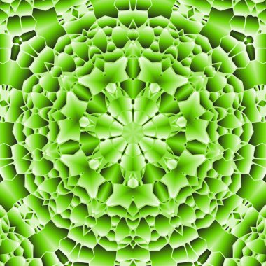 Geometrik soyut kaleydoskopik simetrik desenli klasik dekoratif arkaplan