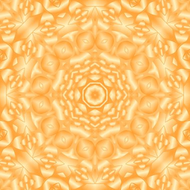 Geometrik soyut kaleydoskopik simetrik desenli klasik dekoratif arkaplan