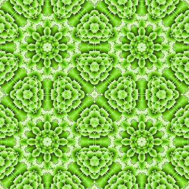 Geometrik soyut kaleydoskopik simetrik desenli klasik dekoratif arkaplan