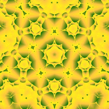 Geometrik soyut kaleydoskopik simetrik desenli klasik dekoratif arkaplan