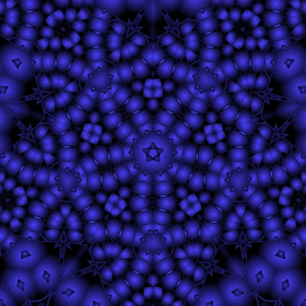 Geometrik soyut kaleydoskopik simetrik desenli klasik dekoratif arkaplan