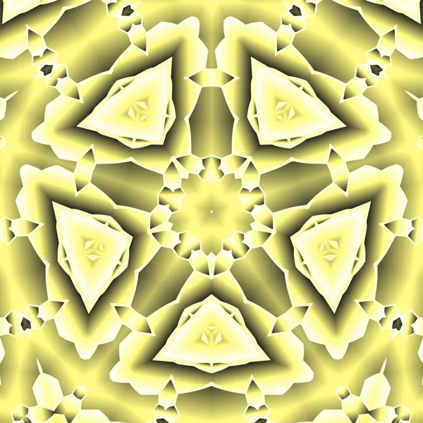 Vintage Dekorativen Hintergrund Mit Geometrischen Abstrakten Kaleidoskopischen Symmetrischen Muster — Stockfoto