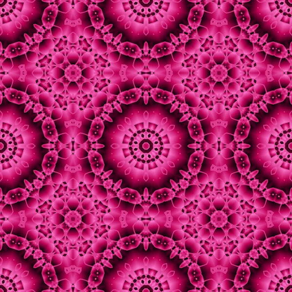 Vintage Decorative Background Geometric Abstract Kaleidoscopic Symmetrical Pattern — Stock Photo, Image