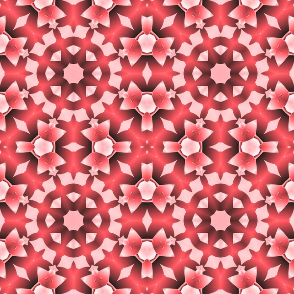 Vintage Decorative Background Geometric Abstract Kaleidoscopic Symmetrical Pattern — Stock Photo, Image