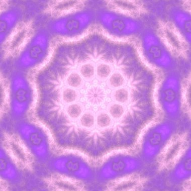 Dijital illüstrasyon, geometrik soyut desen ve üç boyutlu rahatlama efekti. Pembe renkler