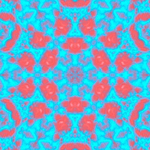 Digitale Illustratie Geometrisch Abstract Naadloos Patroon Met Reliëf Effect Roze — Stockfoto