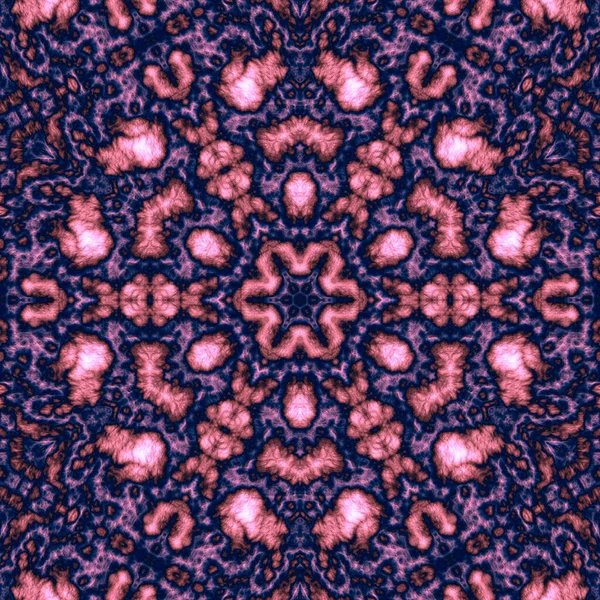 Ψηφιακή Απεικόνιση Γεωμετρική Αφηρημένη Αδιάλειπτη Μοτίβο Ανάγλυφο Αποτέλεσμα Ροζ Και — Φωτογραφία Αρχείου