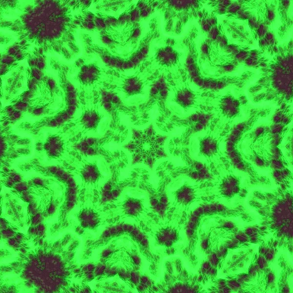 Cyfrowa Ilustracja Geometryczny Abstrakcyjny Wzór Efektem Ulgi Kolor Zielony — Zdjęcie stockowe
