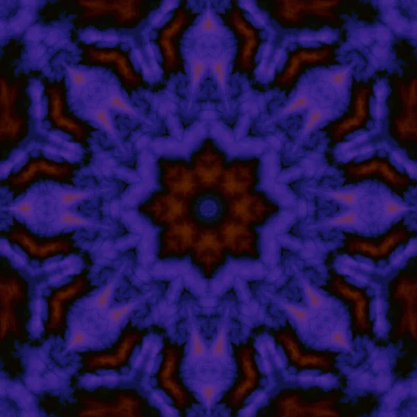 Ilustración Digital Patrón Abstracto Geométrico Con Efecto Relieve Colores Púrpura —  Fotos de Stock