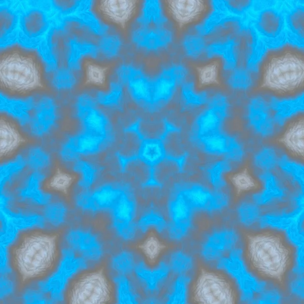 Cyfrowa Ilustracja Geometryczny Abstrakcyjny Wzór Efektem Ulgi Niebieskie Szare Kolory — Zdjęcie stockowe