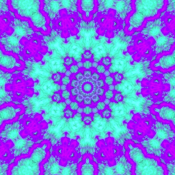 Cyfrowa Ilustracja Geometryczny Abstrakcyjny Wzór Efektem Ulgi Niebieskie Fioletowe Kolory — Zdjęcie stockowe