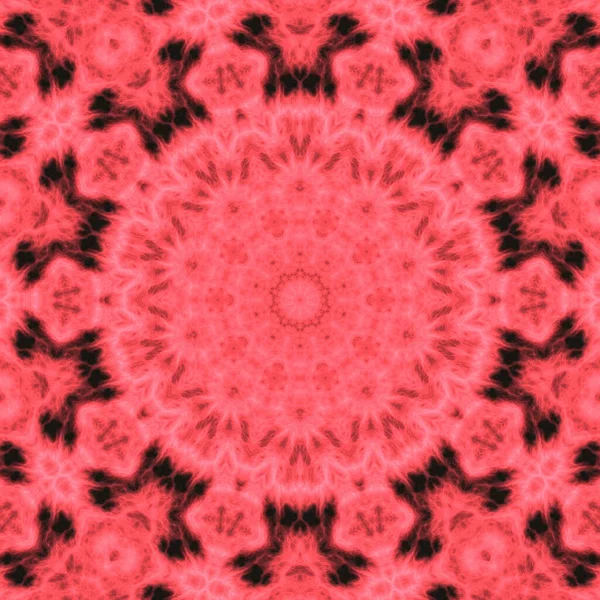 Ilustração Digital Padrão Abstrato Geométrico Com Efeito Alívio Cores Rosa — Fotografia de Stock