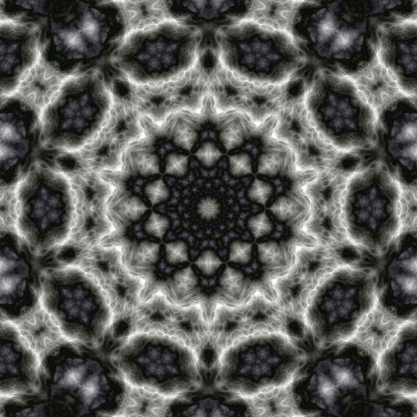 Dijital Illüstrasyon Geometrik Soyut Desen Boyutlu Rahatlama Efekti Bej Siyah — Stok fotoğraf