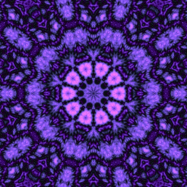Illustrazione Digitale Disegno Geometrico Astratto Con Effetto Rilievo Colori Viola — Foto Stock