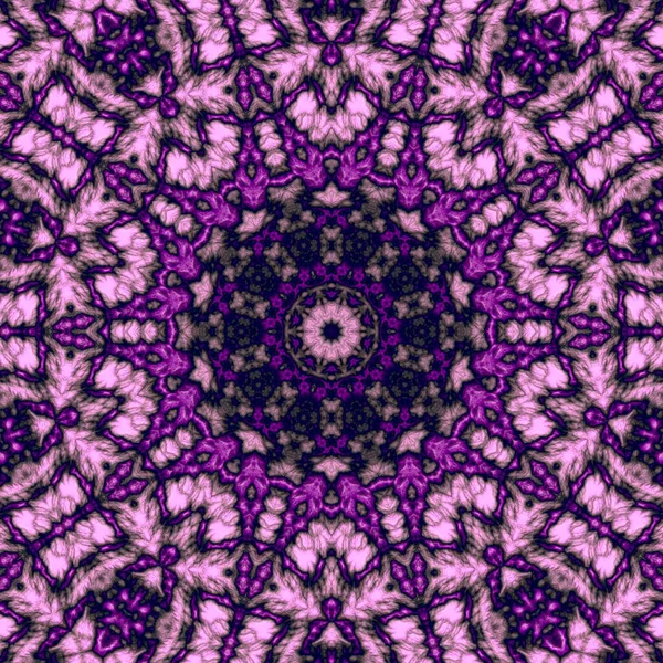 Digitale Illustratie Geometrisch Abstract Patroon Met Reliëf Effect Roze Zwarte — Stockfoto