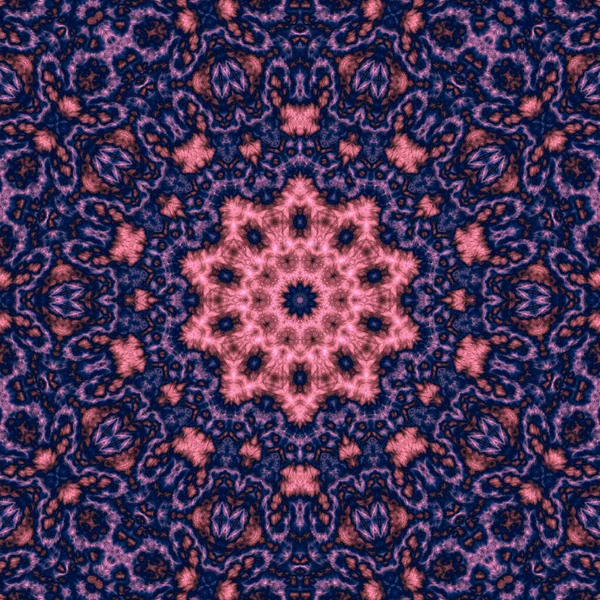 Ilustración Digital Patrón Abstracto Geométrico Con Efecto Relieve Colores Rosa —  Fotos de Stock