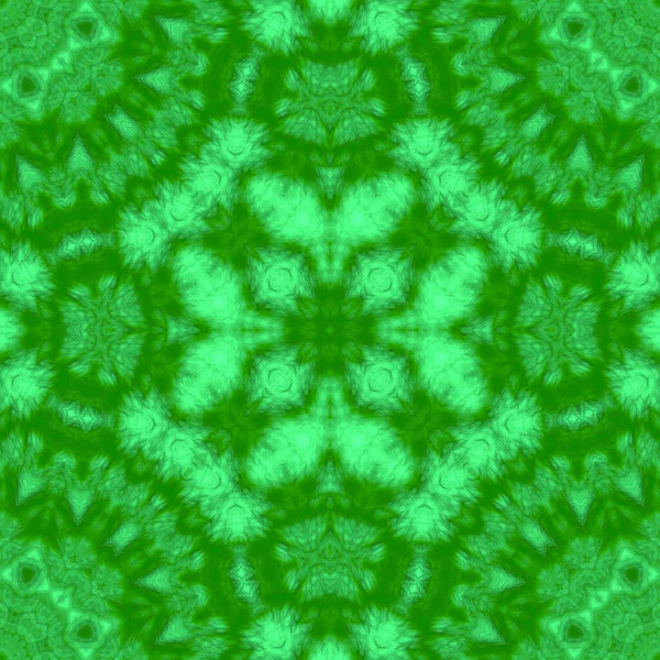 Cyfrowa Ilustracja Geometryczny Abstrakcyjny Wzór Efektem Ulgi Kolor Zielony — Zdjęcie stockowe