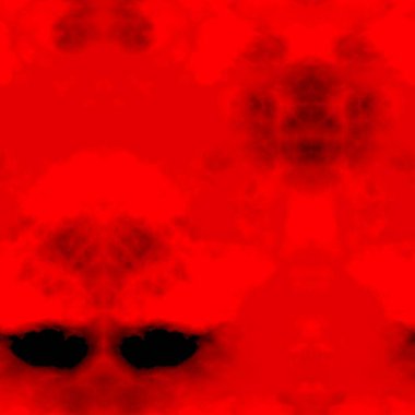 Parlak kırmızı ve siyah tonlarda kusursuz soyut desen