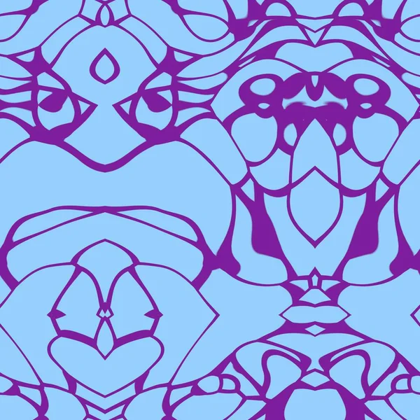 Patrón Abstracto Sin Costuras Tonos Púrpura Azul Claro — Foto de Stock