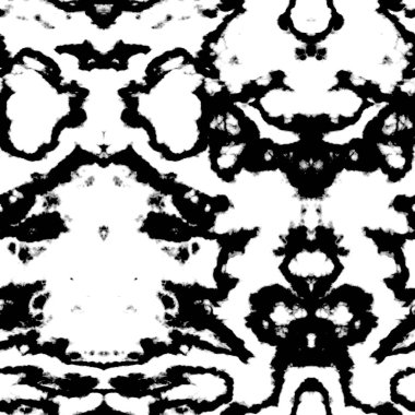 Beyaz ve siyah tonlarda kusursuz soyut desen