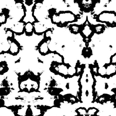 Beyaz ve siyah tonlarda kusursuz soyut desen