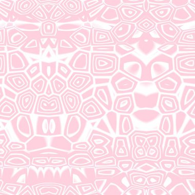 Beyaz ve açık pembe tonlarda kusursuz soyut desen