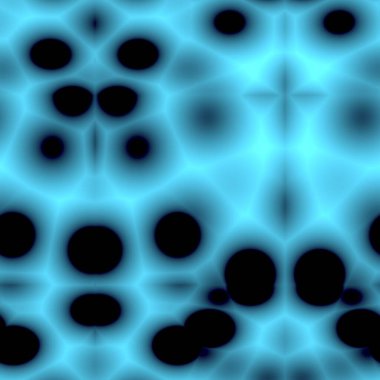 Gökyüzü mavi ve siyah tonlarda kusursuz soyut desen