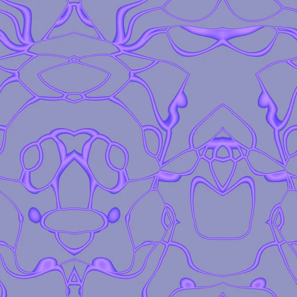 Безшовний Абстрактний Візерунок Пурпурових Синіх Тонах — стокове фото
