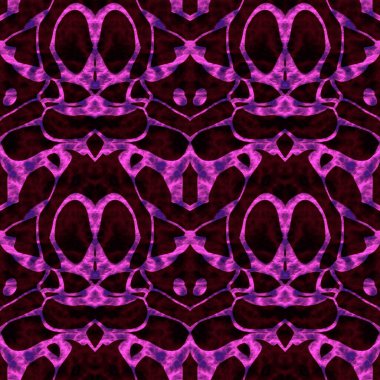 Mor, kestane rengi ve siyah tonlarda kusursuz soyut desen