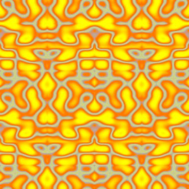 Turuncu, sarı ve gri tonlarda kusursuz soyut desen