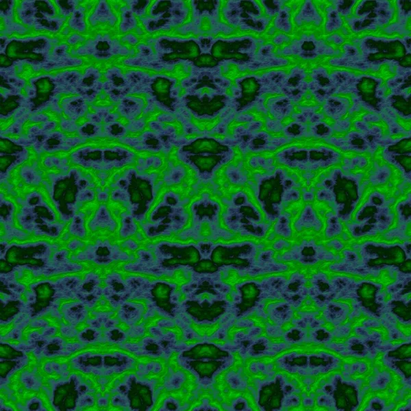 Безшовний Абстрактний Візерунок Зелених Синіх Чорних Тонах — стокове фото