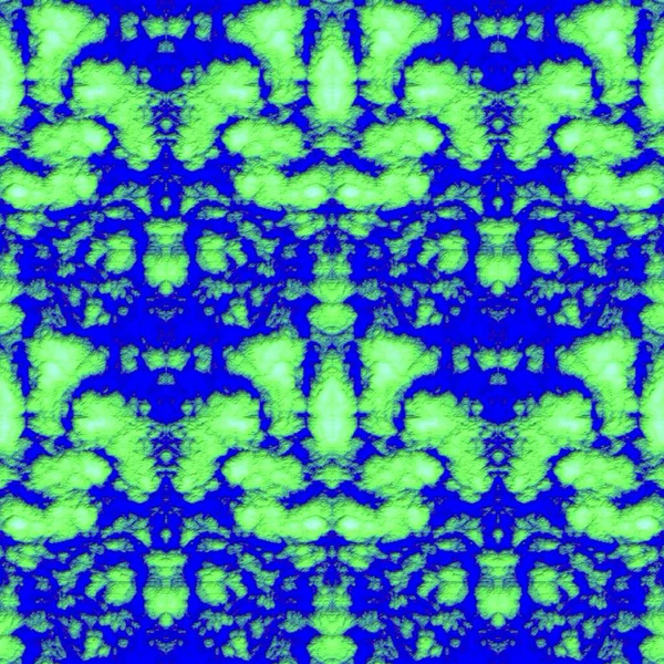 Nahtlose Abstrakte Muster Grün Und Blautönen — Stockfoto