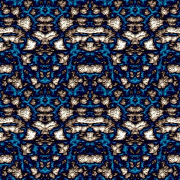 Padrão Abstrato Sem Costura Tons Bege Azul — Fotografia de Stock